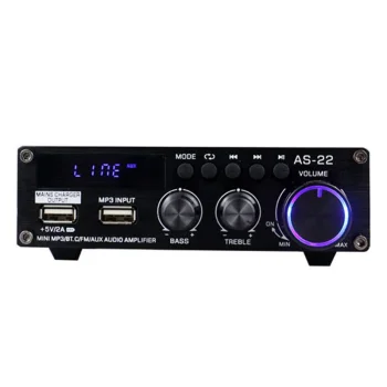 Blitzwolf AS-22 audio pastiprinātājs 45W ar Bluetooth 5.0 un tālvadības pulti