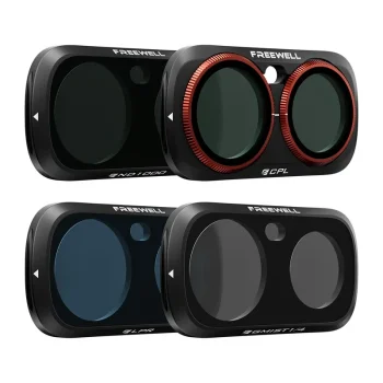 Freewell Everyday 4 filtru komplekts kamerai Insta360 Luna Ultra