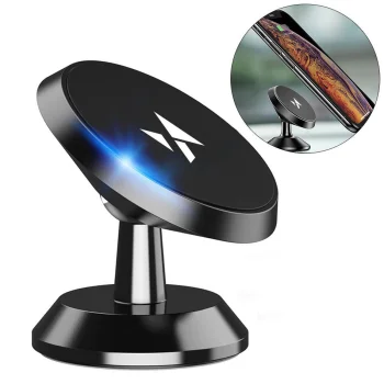 Wozinsky WMH-05 magnētiskais automašīnas telefona turētājs, Melns