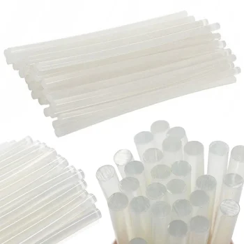 Karstās līmes stienīši 11mm x 300mm, caurspīdīgi, 36 gab. (1kg)