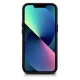 iCarer ādas vāciņš iPhone 14 Plus ar MagSafe WMI14220711-BK, melns