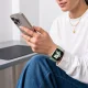Tech-Protect Silicone siksniņa Apple Watch 40/41/42 mm, gaiši zaļa