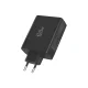 Tech-Protect NC120W-GAN 120W 4 pieslēgvietu lādētājs melns