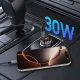 Tech-Protect CC01 30W autopulvera lādētājs ar USB-A un USB-C, melns