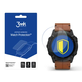 3mk FlexibleGlass hibrīda aizsargstikls Garmin Fenix 6X
