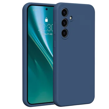 Etteri Silicone vāciņš Samsung Galaxy S23 FE, tumši zils