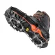 Tūrisma dzelkšņu uzlikas apaviem MOUNTAIN GOAT Standard L (41-43), melnas