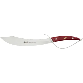 Berkel Elegance šampanieša zobens 45 cm, Sarkans / Sudraba