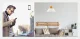 Sienas Pieskāriena Viedais Slēdzis (2- kanāli) /WiFi/ RF 433 Sonoff T2 EU TX | Wall Mounted Smart Light Switch