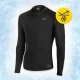 Termokrekls unisex ar garām piedurknēm 4FIZJO, S izmērs, melns