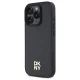 DKNY Repeat Pattern Stack Logo MagSafe vāciņš priekš iPhone 16 Pro, melns