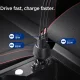 Spigen Essential EV1133 3-portu auto lādētājs – melns | Phone Car Charger