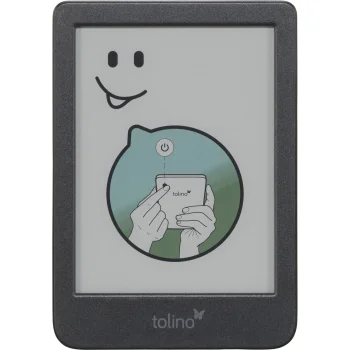 Tolino SHINE COLOR e-grāmatu lasītājs, 16GB, Melns