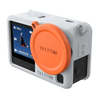 Telesin silikona aizsargvāciņš DJI Osmo Action 6 kamerai, pelēks (S6-PTC-11BU)