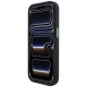 Guess 4G Stripe Round and Classic Logos MagSafe vāciņš priekš iPhone 17 Pro / 18 Pro, melns