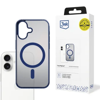 Telefona vāciņš 3mk Frosty MagCase modelim iPhone 17, zils
