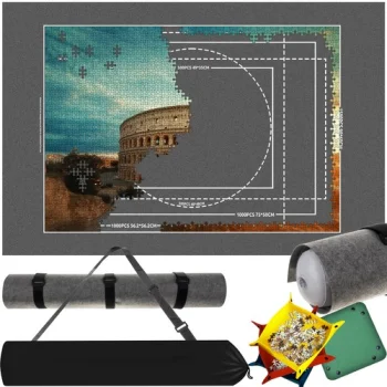 Malatec 00021835 puzļu likšanas paklājiņš ar piederumiem
