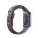 3mk Apple Watch 42 / 44 / 45 / 49 mm silikona siksniņa, brūna