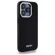 DKNY iPhone 15 Pro vāciņš Plain Logo MagSafe, melns
