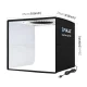 Puluz Portatīvā Studija Priekšmetu Bildēšanai Gaismas Kaste LED 25cm ar Foniem | Photo Studio Light Box LED