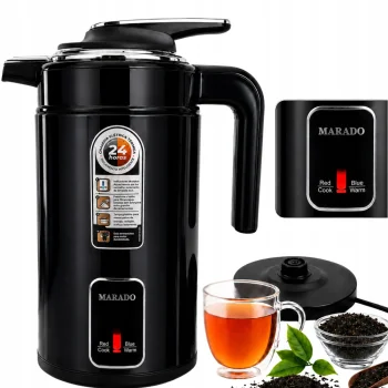 Elektriskā tējkanna 3.5L 1500W, melna