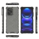 Vāciņš Xiaomi Redmi Note 12 Pro+ Honeycomb hibrīda aizsargvāciņš, melns