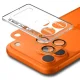 Spigen Optik Pro XL kameras aizsargstikls iPhone 17 Pro - Oranžs
