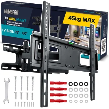 Humberg 588300 televizora sienas stiprinājums, 23-60", 45 kg