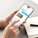Ringke Easy Slide aizsargstikls iPhone 17 Air (2 gab.), melns