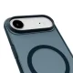Puro Daylight MagSafe silikona vāciņš priekš iPhone 17 Air, caurspīdīgs tirkīza
