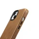 iCarer ādas vāciņš iPhone 14 Plus ar MagSafe Oil Wax WMI14220703-TN, brūns