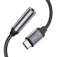 Tech-Protect UltraBoost USB-C uz 3.5 mm mini jack adapteris, melns