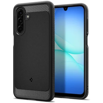 Spigen Rugged Armor vāciņš Samsung Galaxy A17 Matte Black