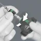 Skrūvgriezis Wera 416 RA ar T veida rokturi un Rapidaptor uzgaļu turētāju, 1/4\" x 45 mm