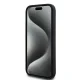 DKNY iPhone 15 Plus vāciņš Silicone Arch Logo MagSafe, melns