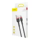 Baseus 50cm 3A USB-C Type-C Lādētājs uzlādes vads kabelis | Charging Cable for Samsung Huawei Xiaomi Nokia -...