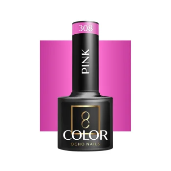 Gel laka Ocho Nails Pink 308, 5 g
