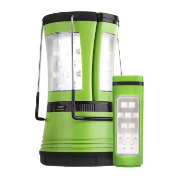Lepro 3300012 3-in-1 600lm kempinga lampa, zaļa