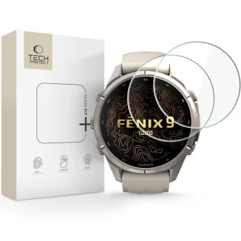 Aizsargstikls Tech-Protect Glass Fit+ Garmin Fenix 9 Pro 43mm 2 gab.
