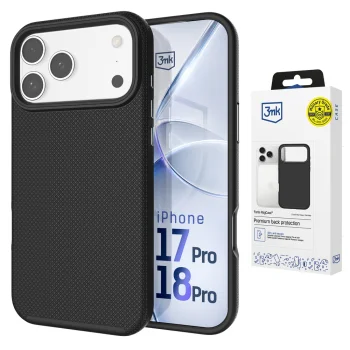 3mk Fortis MagCase vāciņš iPhone 17 Pro, melns