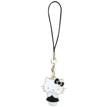 Hello Kitty Charm Kitty Cute piekariņš, melns