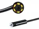 Smartphone Waterproof Borescope Endoscope Inspection Camera - 10m, USB, MicroUSB | Endoskops Kamera Zonde Viedtālrunim...