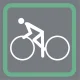 L-veida atslēgu komplekts WERA Bicycle Set 4 ar somiņu, 9 gab.