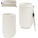 Zobu Birstes Un Zobu Pastas Futrālis, Balts | Toothbrush And Toothpaste Case