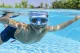 BESTWAY 22011 Peldēšanas Niršanas Brilles Maska, Zils | Swimming Diving Goggles Glasses Mask