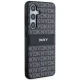 DKNY Samsung Galaxy S24+ vāciņš Mono Stripe & Metal Logo, melns