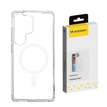 Wozinsky Ultra Clear MagSafe vāciņš Samsung Galaxy S25, caurspīdīgs