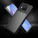 Xiaomi Mi 10T Lite Thunder Series Twill Texture TPU Mobile Phone Cover Case, Black | Vāks Maciņš Maks Apvalks