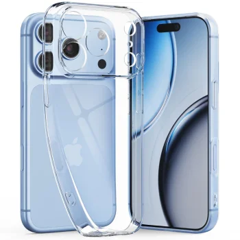Tech-Protect FlexAir vāciņš Apple iPhone 17 Pro Max / 18 Pro Max, Caurspīdīgs