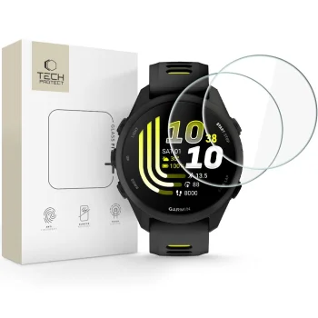 Aizsargstikls Tech-Protect Glass Fit+ Garmin Forerunner 70 / 170, 2 gab.